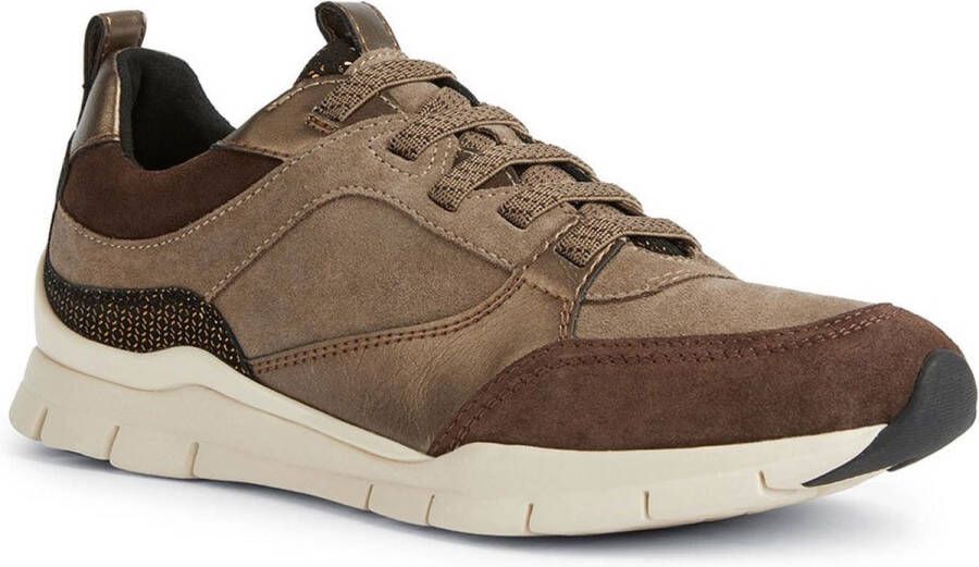 Geox Stijlvolle Casual Sneakers voor Vrouwen Brown Dames - Foto 1