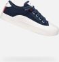 GEOX TIPPESTE TIENERS Sneakers MARINEBLAUW WIT - Thumbnail 2