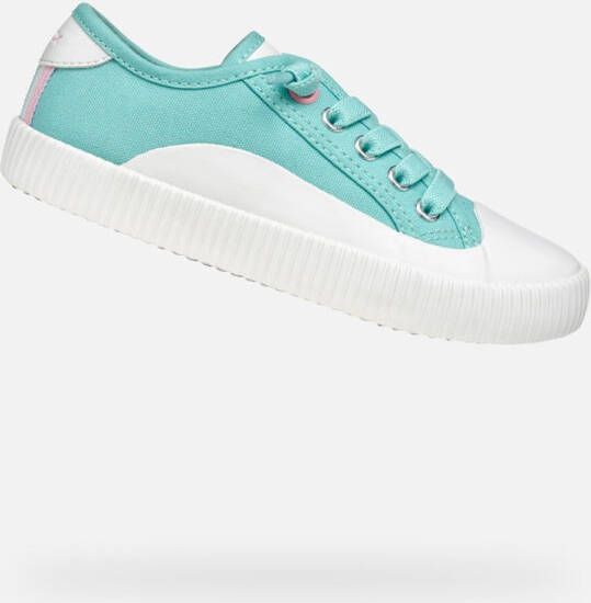 GEOX TIPPESTE TIENERS Sneakers ZEEGROEN