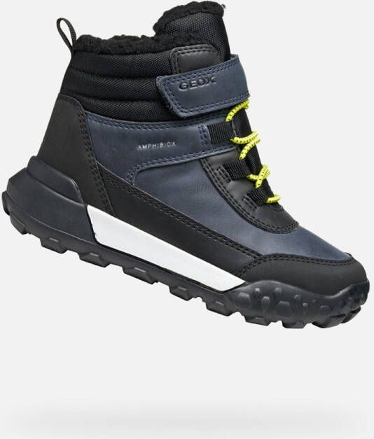 GEOX TREKKYUP ABX TIENERS MARINE LIMOENBLAUW - Foto 1