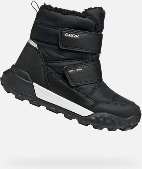 GEOX TREKKYUP ABX TIENERS ZWART