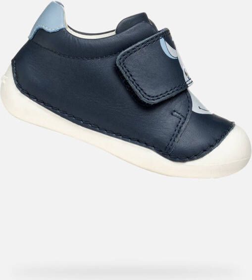 GEOX TUTIM PEUTER Eerste Stappen Schoenen MARINEBLAUW LICHT AZUURBLAUW