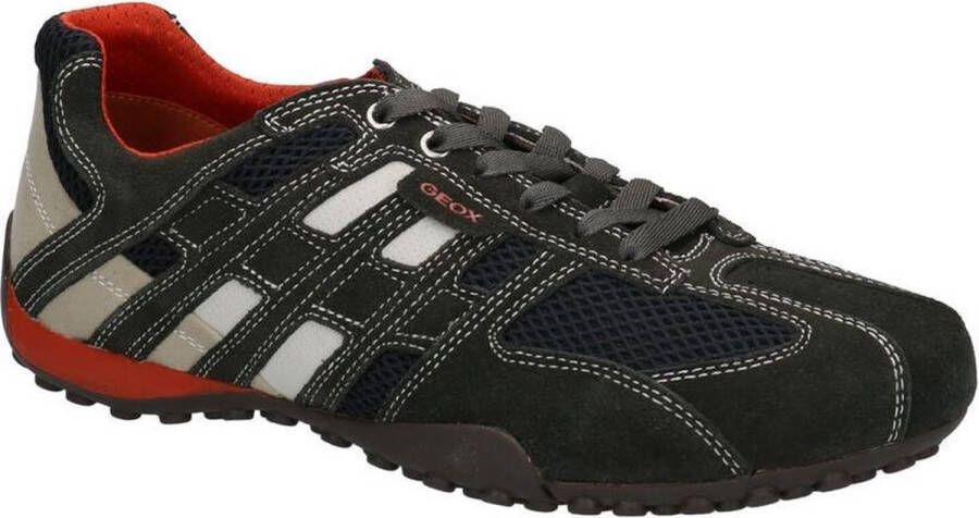 GEOX U 4207 K Heren Grijs;Grijze 1300 -Dark Grey Off White