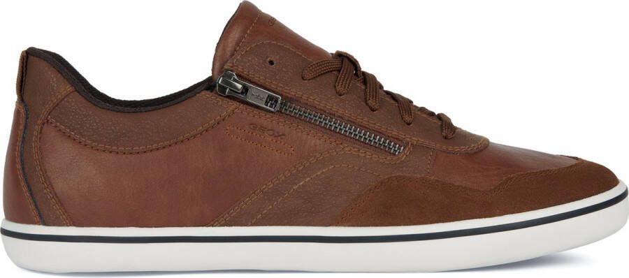 GEOX U ELVER Heren Sneakers COGNAC