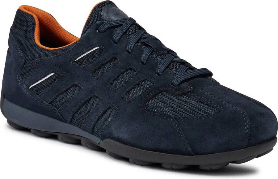 GEOX U Snake 2.0 Een SCAM. + MESH herensneaker U45GXA 02214 marine
