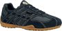 GEOX U Snake Original heren leren sportschoenen U55MNB 022EK blauw - Thumbnail 1