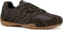 GEOX U Snake Original heren leren sportschoenen U55MNB 022EK Bruin - Thumbnail 1