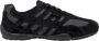 GEOX U Snake Original heren leren sportschoenen U55MNB 022EK zwart - Thumbnail 1