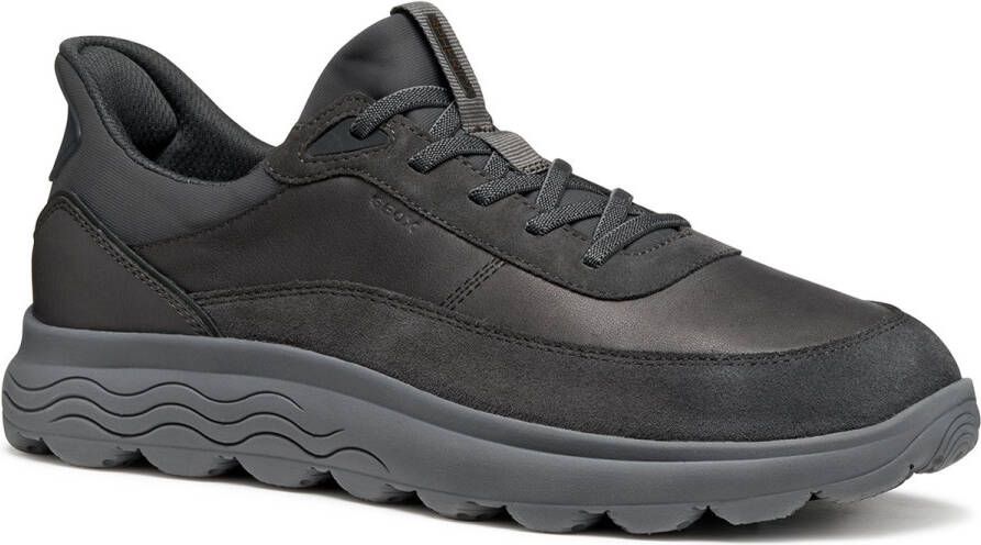 GEOX U Spherica Plus A herensneaker slip-on schoenen U56MPA 08522 grijs