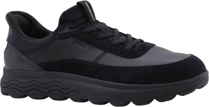 GEOX U Spherica Plus A herensneaker slip-on schoenen U56MPA 08522 zwart