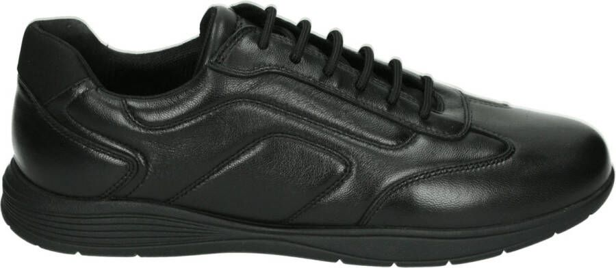 GEOX U45BXD CasualHeren sneakersHeren veterschoenVrije tijdsschoenen Zwart