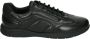 GEOX U45BXD~~~~~~~~~~~~~~~~~~~~~~~~ Vrije tijdsschoenenHeren veterschoenHeren sneakersCasual Zwart - Thumbnail 3