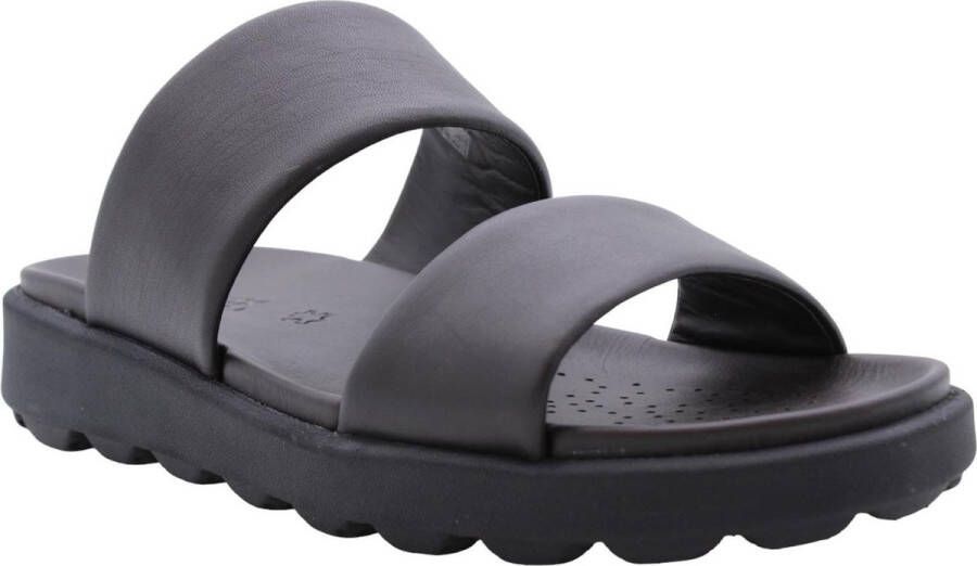Geox Comfortabele Heren Slipper voor de Zomer Black Heren