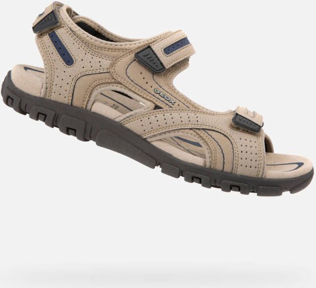 Geox Sandalen UOMO SANDAL STRADA zomerschoen klittenbandschoen outdoorsandaal trekkinglook