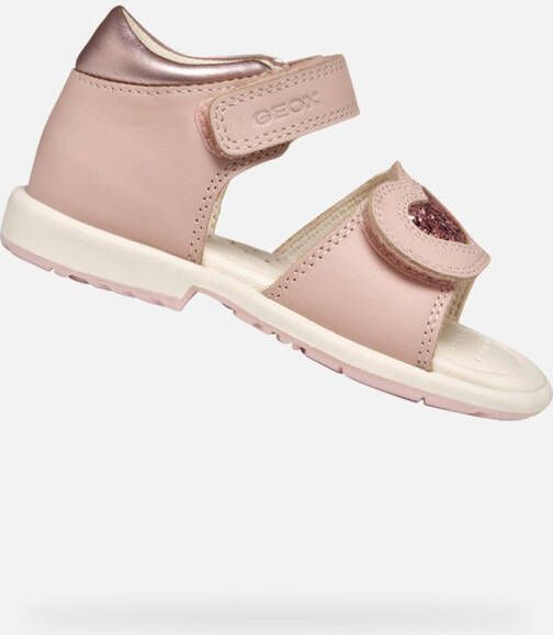 GEOX VERRED PEUTERMEISJES Sandalen LICHTROZE