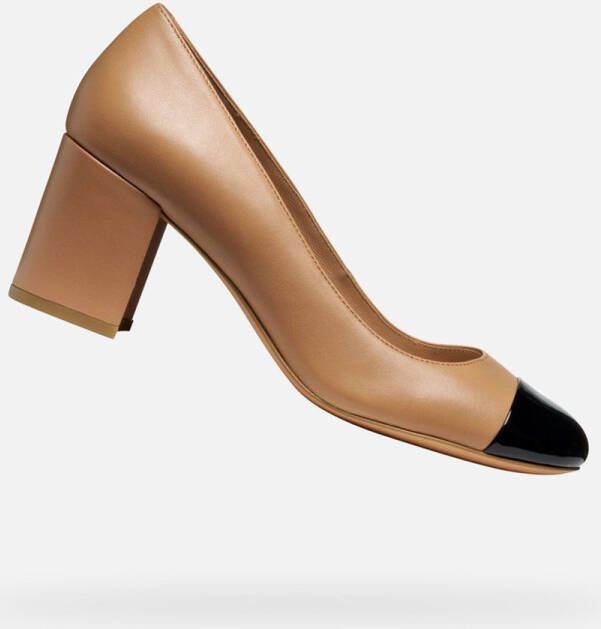 GEOX VIRNILISA 65 DAMES Pumps BEIGE ZWART