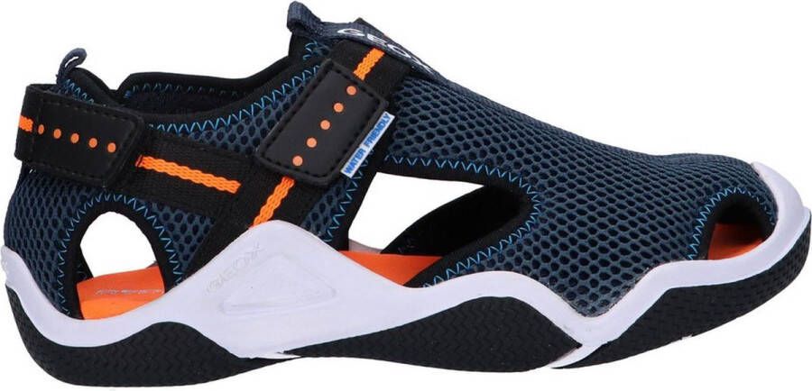 GEOX WADER JONGENS Sandalen MARINEBLAUW FLUO ORANJE