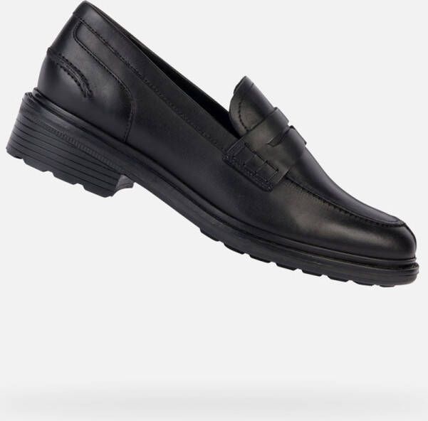 GEOX WALK PLEASURE DAMES Loafers ZWART