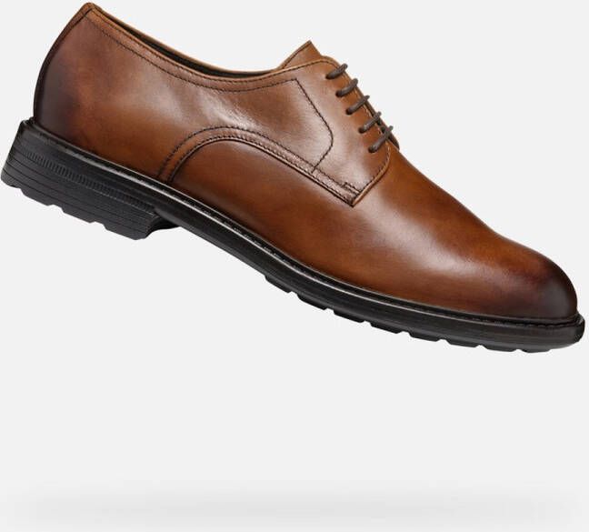 GEOX WALK PLEASURE HEREN Veterschoenen LICHTBRUIN
