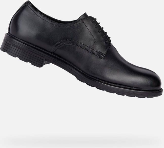 Geox Leren derbyschoenen met siernaden model 'U WALK PLEASURE'