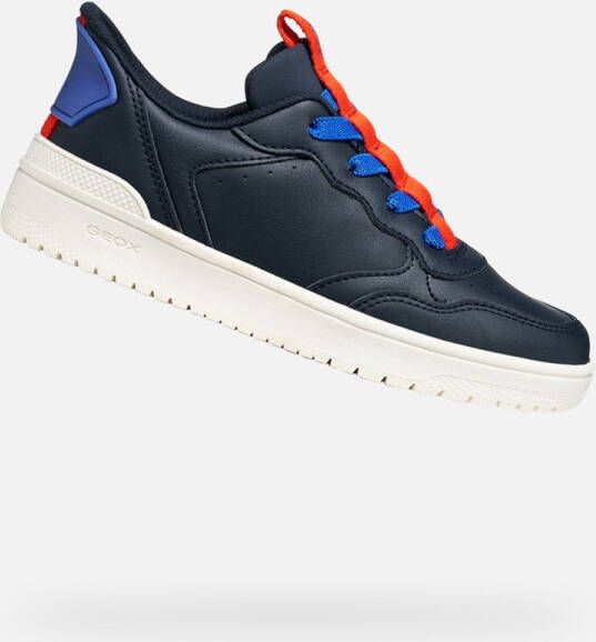 GEOX WASHIBA FAST IN JONGENS Sneakers MARINEBLAUW ROOD