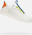 GEOX WASHIBA FAST IN JONGENS Sneakers WIT ROYAALBLAUW - Wit
