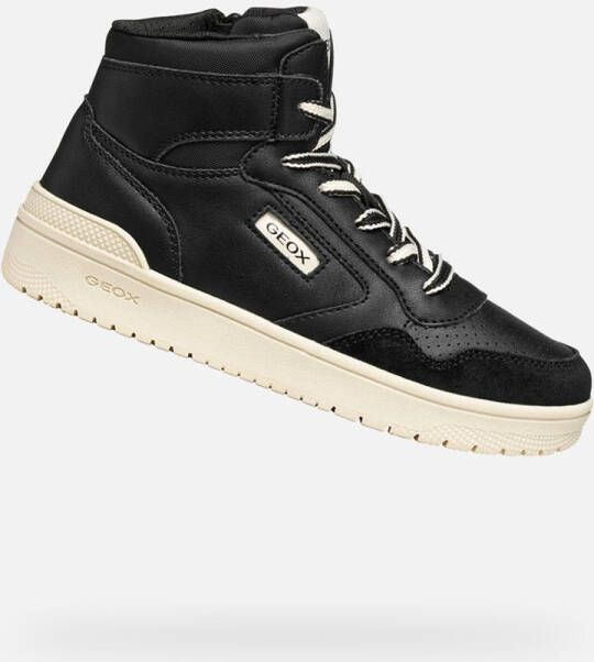 GEOX WASHIBA JONGENS Sneakers ZWART