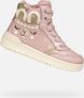 GEOX WASHIBA MEISJES Sneakers ANTIEK ROZE PLATINA - Thumbnail 1