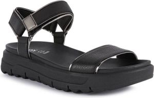 Geox xan2.1s sandalen Zwart Dames