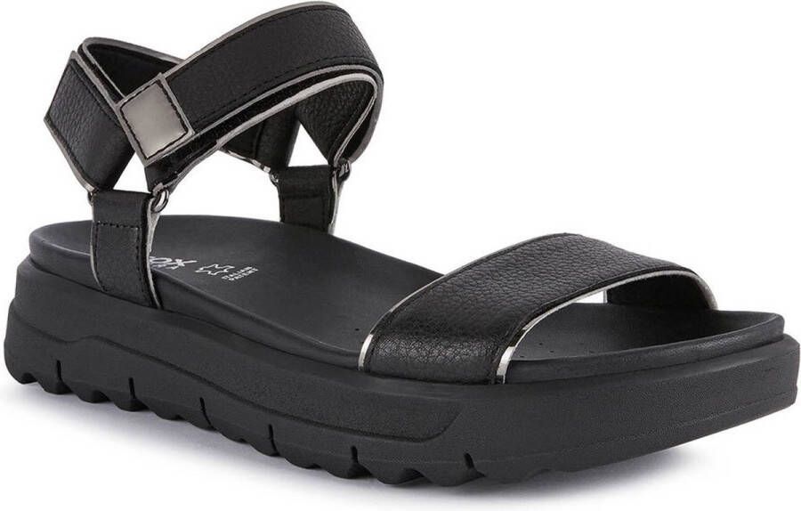 Geox xan2.1s sandalen Black Dames