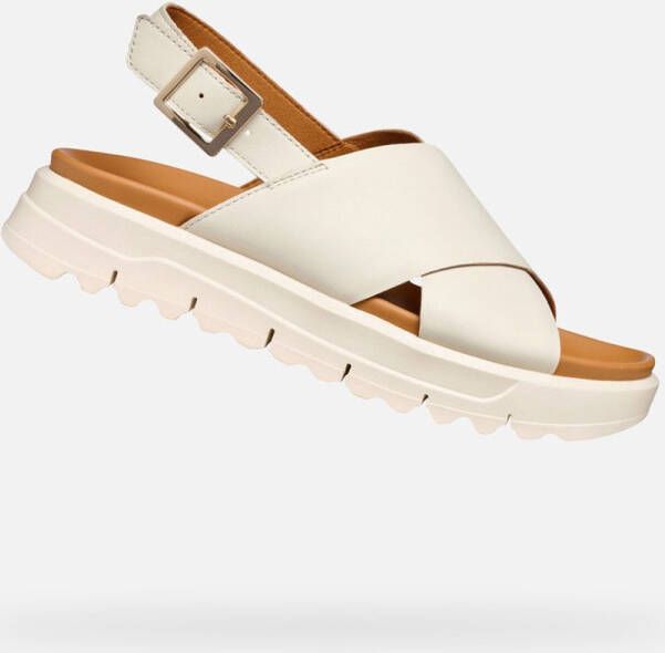 GEOX XAND 2.1S DAMES Sandalen MELKWIT