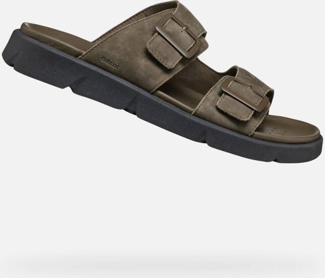 GEOX XAND 2S HEREN Sandalen LEGERGROEN