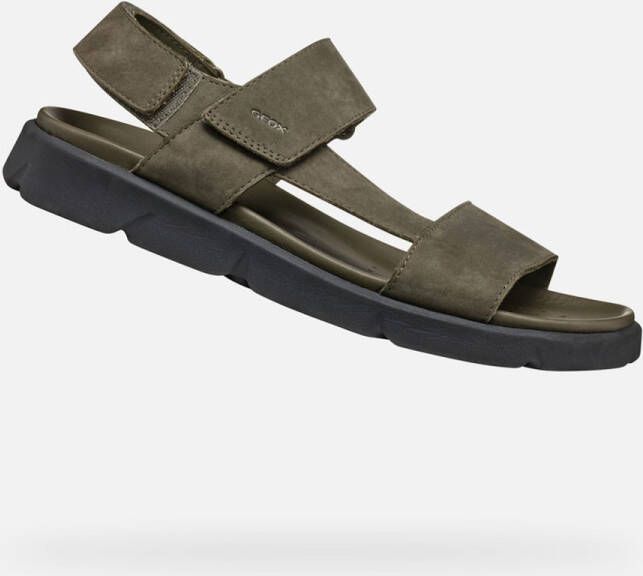 GEOX XAND 2S HEREN Sandalen LEGERGROEN