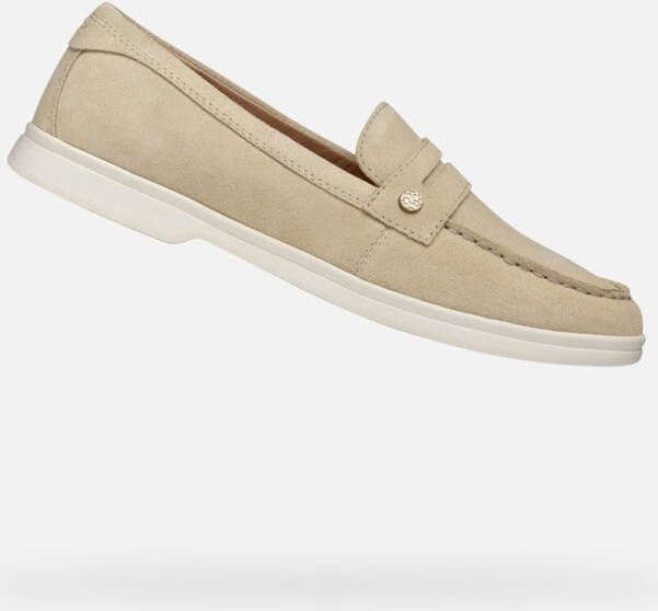 GEOX XAND 3 DAMES Loafers LICHTE TAUPEKLEUR