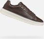 GEOX ZACKERTY HEREN Sneakers KOFFIEKLEUR - Thumbnail 1