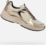 GEOX ZARVIA DAMES Sneakers MELKWIT LICHTGOUD - Thumbnail 1