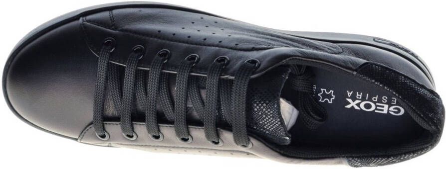 GEOX Zwart Nappa Sneaker - Foto 2