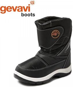 Gevavi Boots CW93 Zwart Gevoerde Winterlaarzen Kids