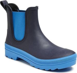 Gevavi Dameslaars Kort Enkellaars art. Sebs 4200 blauw