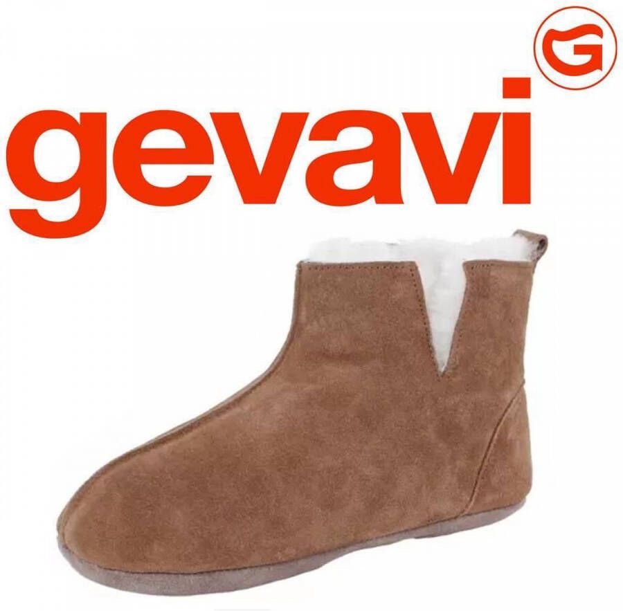 Gevavi GV03 Lund vachtpantoffel chestnut