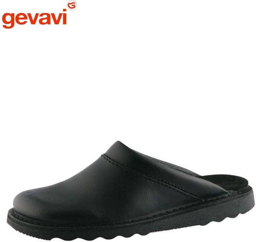 Gevavi Leren muil Zwart