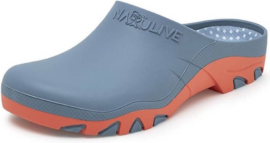 Gevavi Natulive tuinklomp dames tuinklomp blauw coral