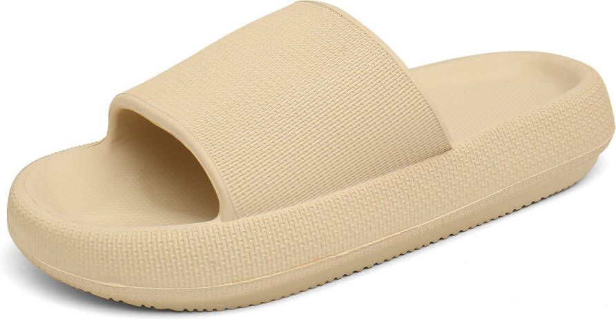 Geweo Badslippers Slippers Waterdicht Zwembad Kaki