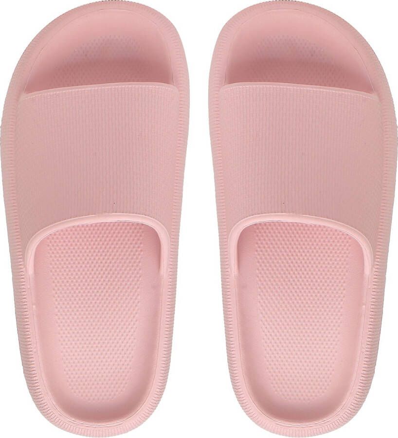 Geweo Badslippers Dame Heren Slippers Waterdicht Zwembad Roze