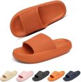 Geweo Slippers EVA Badslippers Unisex Anti-Slip en Stevig Voetbed Anti-lawaai Oranje - Oranje