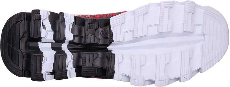 Geweo Sportschoenen Heren Fitnessschoenen Atletiek Gym Joggingsneakers Kerstmis Kerstfeest Christmas Gift Rood - Foto 8