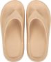 Geweo Slippers Heren Dames EVA Badslippers -Flip Flops Slim Slippers Verdikte Lichtgewicht Super Zacht aan je Voeten Anti-Slip en Stevig Voetbed Anti-lawaai Khaki - Thumbnail 1