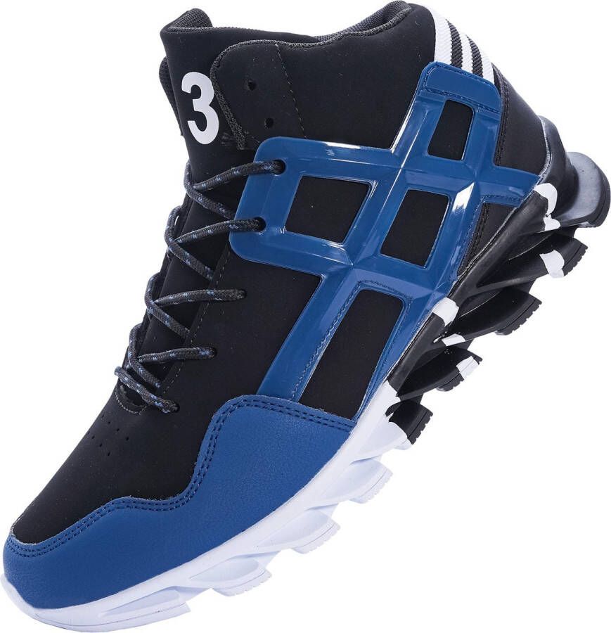 Geweo Heren Sneakers Sport Casual Schoenen Sportschoenen Fitnessschoenen Kerstmis Kerstfeest Christmas Gift BLAUW
