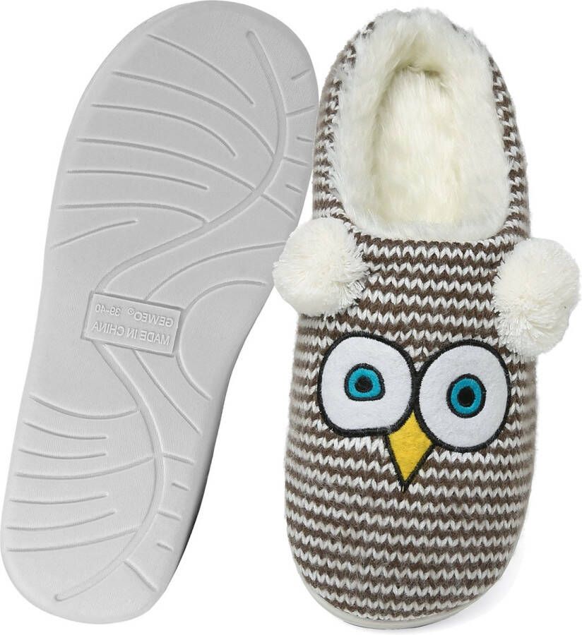 Geweo Pantoffels Haai Sloffen Zweedse Muilen Waterdichte Shark Open Sloffen Dames Heren Donkergrijs