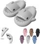 Geweo Shark Slippers Haai Slides Haaien Badslippers EVA -Lichtgrijs - Thumbnail 1